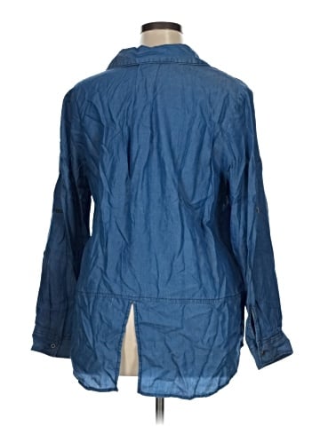 Terre Bleue Long Sleeve Button-Down Shirt (view 2)