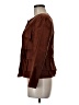 J.Crew 100% Silk Brown 3/4 Sleeve Silk Top Size 6 - photo 5