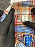 Baby Gap 100% Cotton Plaid Blue Long Sleeve Button-Down Shirt Size 2 - photo 3