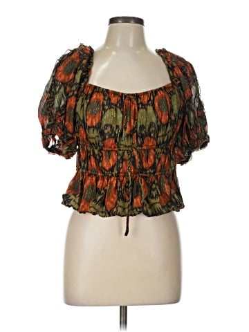 Ulla Johnson Short Sleeve Blouse (view 1)