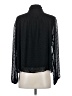 Assorted Brands 100% Polyester Black Long Sleeve Blouse Size 2 (estimated) - photo 2