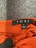 Fore 100% Cotton Orange Cocktail Dress Size S - photo 7