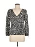 J.Crew 100% Polyester Ivory Long Sleeve Blouse Size 8 - photo 1