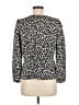 J.Crew 100% Polyester Ivory Long Sleeve Blouse Size 8 - photo 2