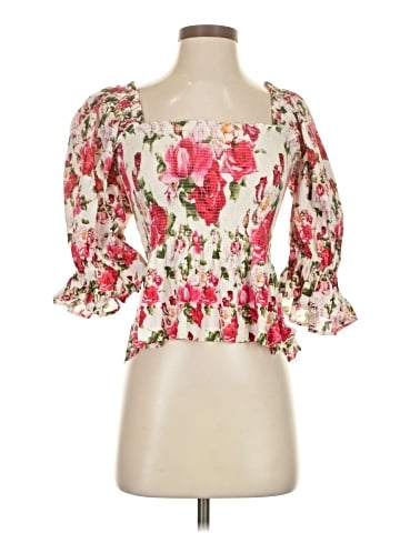 Conditions Apply 3/4 Sleeve Blouse (view 1)