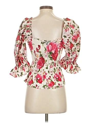 Conditions Apply 3/4 Sleeve Blouse (view 2)