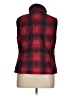 Christopher & Banks 100% Polyester Plaid Red Vest Size XL - photo 2