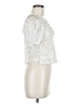 Zara Ivory Short Sleeve Blouse Size M - photo 4