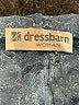 DressBarn Print Blue Jacket Size S (estimated) - photo 6