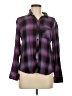 Rails Plaid Purple Long Sleeve Button-Down Shirt Size M - photo 1