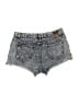 Pol 100% Cotton Blue Denim Shorts Size L - photo 2
