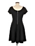 Maurices 100% Polyester Solid Black Casual Dress Size M - photo 2