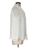 Tommy Hilfiger 100% Polyester Ivory Long Sleeve Blouse Size L - photo 4
