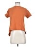 Tiny 100% Cotton Orange Short Sleeve Turtleneck Size XS - photo 1
