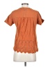 Tiny 100% Cotton Orange Short Sleeve Turtleneck Size XS - photo 2