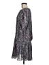 Thakoon 100% Polyester Paisley Gray Casual Dress Size 6 - photo 5