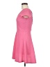 Charlotte Russe 100% Polyester Solid Pink Casual Dress Size M - photo 5