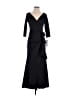 Xscape Black Cocktail Dress Size 4 (petite) - photo 1