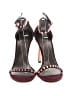 Stuart Weitzman Burgundy Sandals Size 7 - photo 2