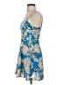 Zara Tropical Blue Cocktail Dress Size S - photo 5