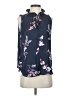 Ann Taylor 100% Polyester Blue Sleeveless Blouse Size S - photo 1