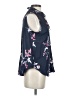 Ann Taylor 100% Polyester Blue Sleeveless Blouse Size S - photo 4