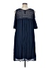 New Directions Blue Sleeveless Top Size 1X - photo 2
