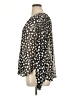 Chico's Polka Dots Black Long Sleeve Blouse Size XL (3.5) - photo 5