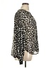 Chico's Polka Dots Black Long Sleeve Blouse Size XL (3.5) - photo 4