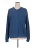 The Territory Ahead 100% Cotton Solid Blue Pullover Sweater Size XL - photo 1