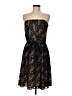 Ann Taylor LOFT 100% Polyester Black Cocktail Dress Size 10 - photo 1