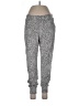 Madeline Animal Print Silver Sweatpants Size L - photo 1