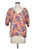 Ottod'Ame Orange Short Sleeve Blouse Size 4 - photo 1