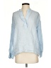 Vince. Blue Long Sleeve Blouse Size S - photo 1