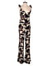 Zara Floral Black Jumpsuit Size XS - photo 1