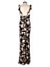 Zara Floral Black Jumpsuit Size XS - photo 2