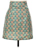 Assorted Brands Paisley Teal Formal Skirt Size 6 - photo 1