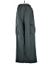 Shein 100% Polyester Gray Cargo Pants Size 4 - photo 2