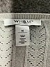 White House Black Market Chevron-herringbone Silver Pullover Sweater Size M - photo 7