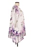 Cal Style Floral White Casual Dress Size L - photo 4