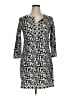 Barbara Gerwit Graphic Aztec Or Tribal Print Black Casual Dress Size XL - photo 1