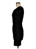Aqua Solid Black Cocktail Dress Size M - photo 5