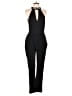 Shoedazzle Solid Black Jumpsuit Size L - photo 1