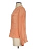 BCBGMAXAZRIA 100% Silk Orange Long Sleeve Silk Top Size XS - photo 5