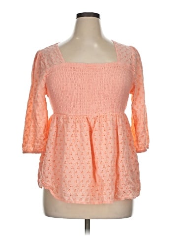Torrid 3/4 Sleeve Top (view 1)