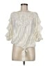 CeCe 100% Polyester Ivory 3/4 Sleeve T-Shirt Size M - photo 1