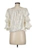 CeCe 100% Polyester Ivory 3/4 Sleeve T-Shirt Size M - photo 2