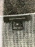 French Connection 100% Cotton Houndstooth Gray Pullover Sweater Size M - photo 7