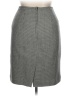 Jennifer Moore 100% Wool Houndstooth Gray Wool Skirt Size 14 - photo 2