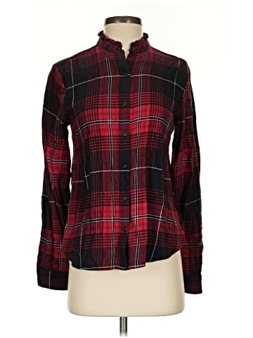 Express Long Sleeve Button-Down Shirt (view 1)